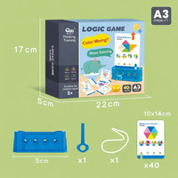 Thumbnail for Montessori Shape Matching Game – Logic & Concentration – Puzzle Board Game