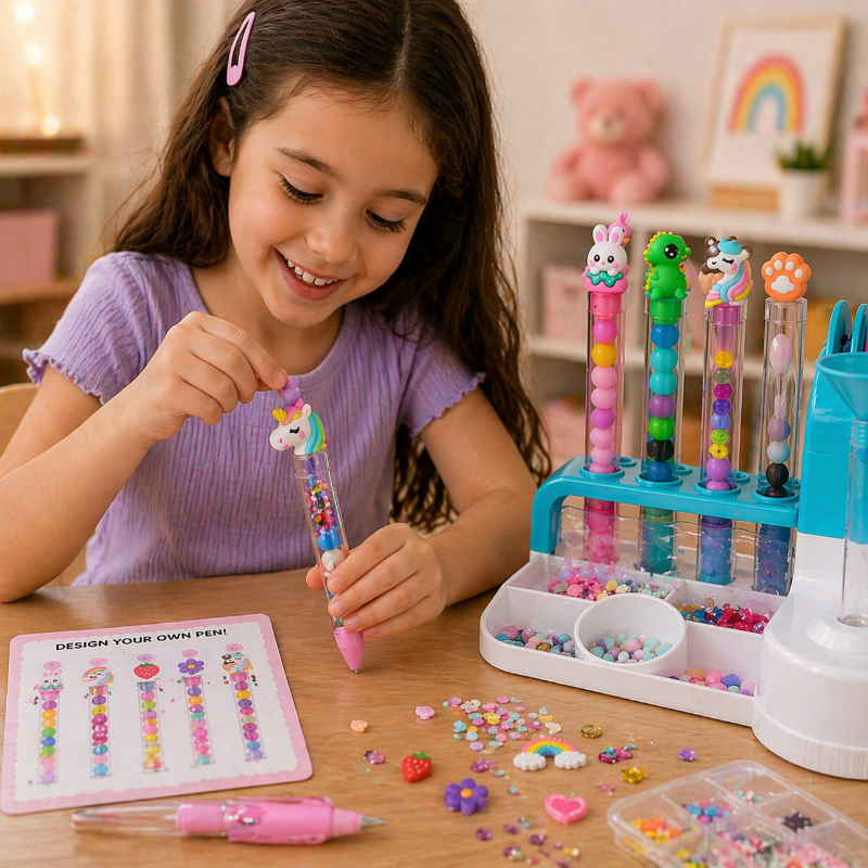 DIY Sand Art Pen – Creative & Educational – Pen Creator Play Set