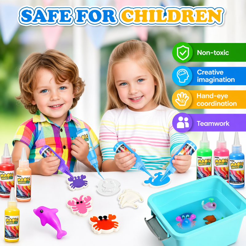 Magic Gel Water Beads – Creative & Sensory – Water Shaping Play Set