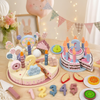 Wooden Cake Cutting Toy – Creative & Role-Playing – Wooden Birthday Cake