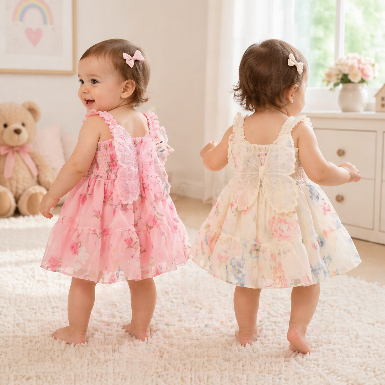 Girls Butterfly Dress – Cute & Lightweight – Children's Dress