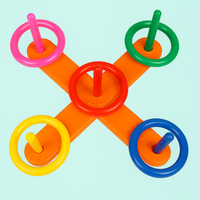 Thumbnail for Hoop Ring Toss™ – Throw & Score - Rings Throwing Outdoor Play Set