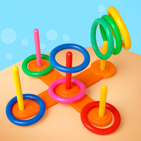 Thumbnail for Hoop Ring Toss™ – Throw & Score - Rings Throwing Outdoor Play Set