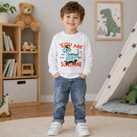 Thumbnail for Kids Dinosaur Sweatshirt – Comfort & Style – Dino Kids' Sweater