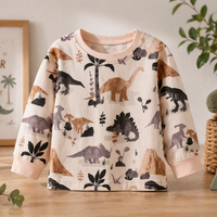 Thumbnail for Kids Dinosaur Sweatshirt – Comfort & Style – Dino Kids' Sweater