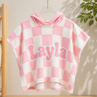 Thumbnail for Personalized Hooded Towel – Soft & Unique – Personalized Children's Bath Cape