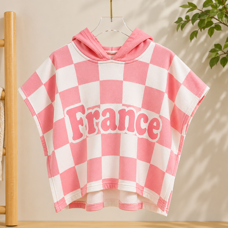 Personalized Hooded Towel – Soft & Unique – Personalized Children's Bath Cape
