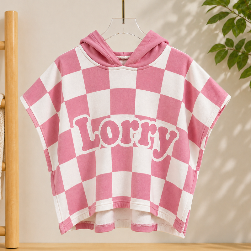 Personalized Hooded Towel – Soft & Unique – Personalized Children's Bath Cape