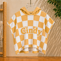 Thumbnail for Personalized Hooded Towel – Soft & Unique – Personalized Children's Bath Cape