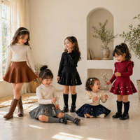 Thumbnail for Girls Knitted Skirt – Comfort & Style – Girls' Skirt