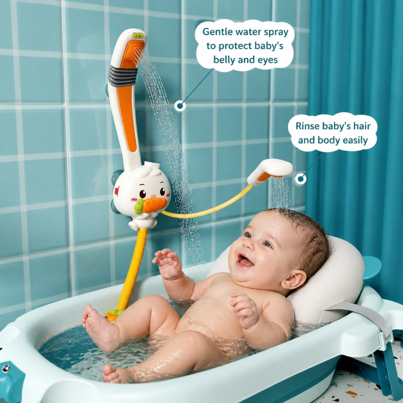 Rabbit Bath Shower Toy – Playful & Water Fun – Bath Toy Sprinkler