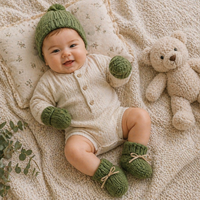 Thumbnail for Booties & Mittens – Soft & Warm – Gloves and Booties Set