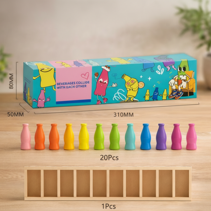 WoodenMatch – Smart & Playful – Montessori Color Game