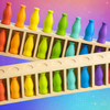 ColorCup – Colorful & Fun – Color Sorting Wooden Cones