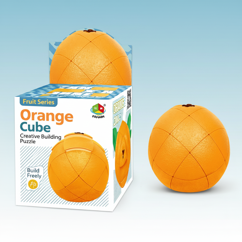FruitCube – Colorful & Challenging – Montessori Fruit Puzzle