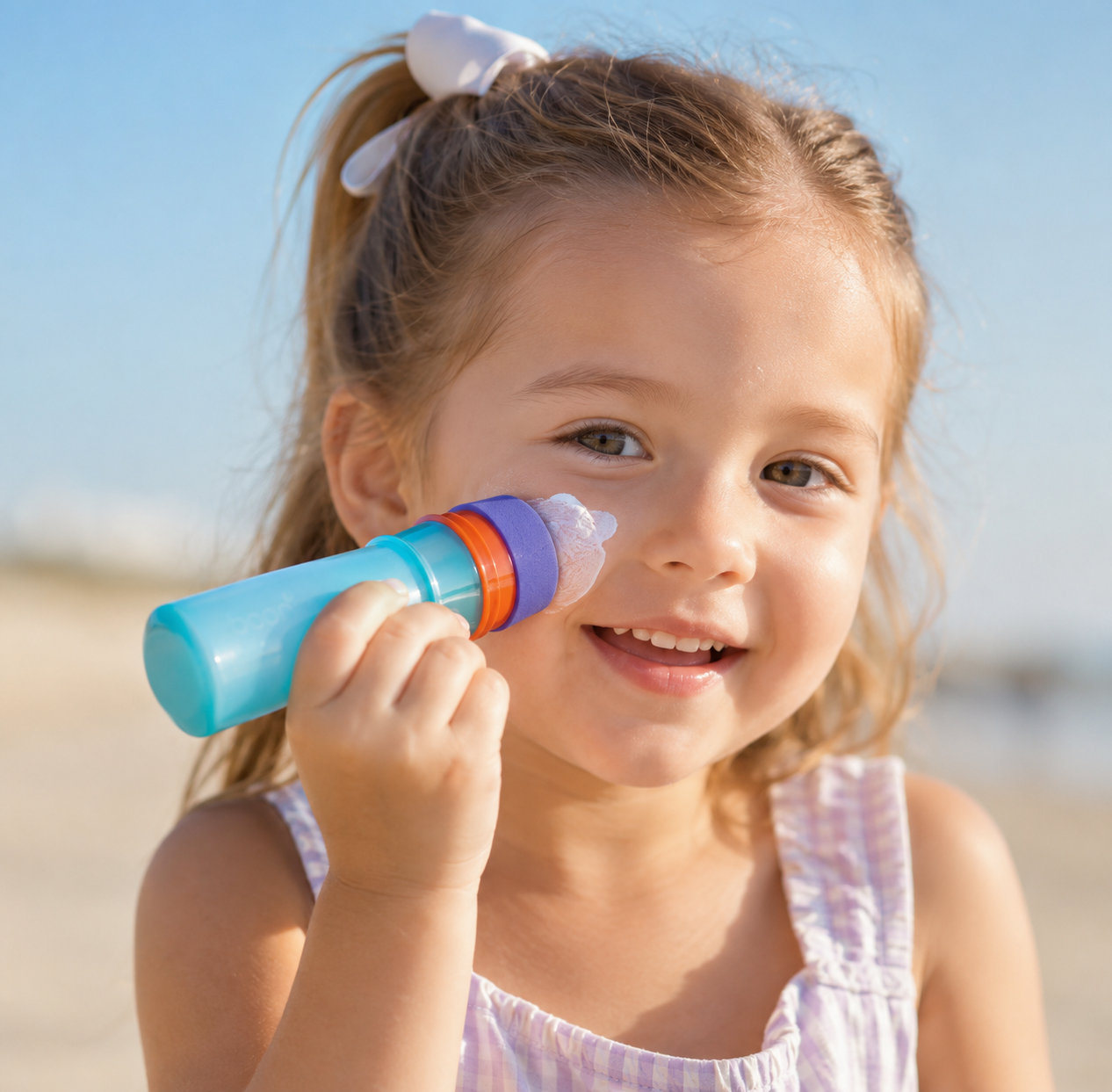 SunnyKids – Child-Friendly & Safe – Refillable Sunscreen Applicator
