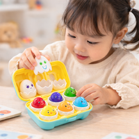 Thumbnail for Montessori 3D Eggs Puzzle – Fun for Easter - Egg Sorting Game
