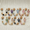 Baby Pacifier Holder – With Name – Personalized Wooden & Silicone Beads