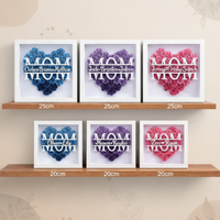 Thumbnail for Personalized Rose Shadow Box – Unique Mother's Day Gift – Personalized Rose Shadow Box