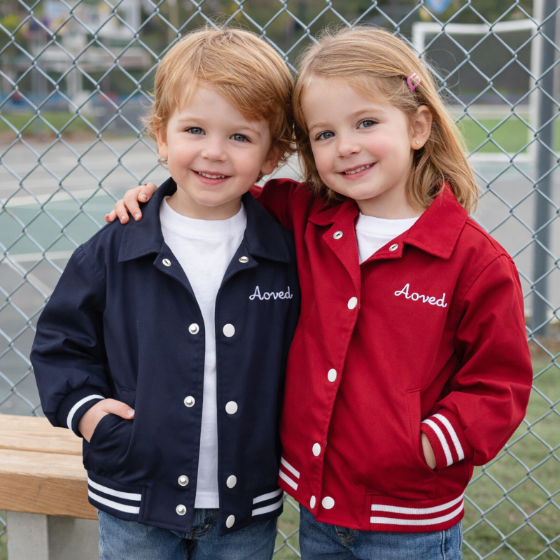 UrbanCub – Cool & Stylish – Children's Baseball Jacket
