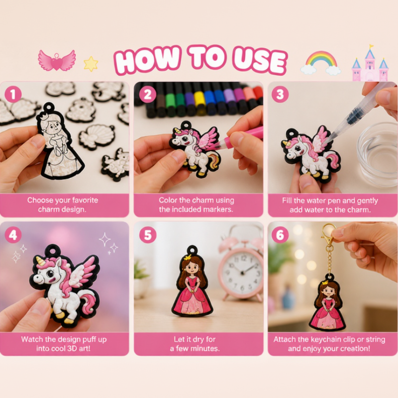 Magic Puff Paint – Creative & Interactive – Craft Kit with Magical Foam Texture