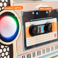 Thumbnail for Wooden Busy Board – Motor Skills & Interactive – Music Activity Board