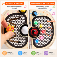 Thumbnail for Wooden Busy Board – Motor Skills & Interactive – Music Activity Board