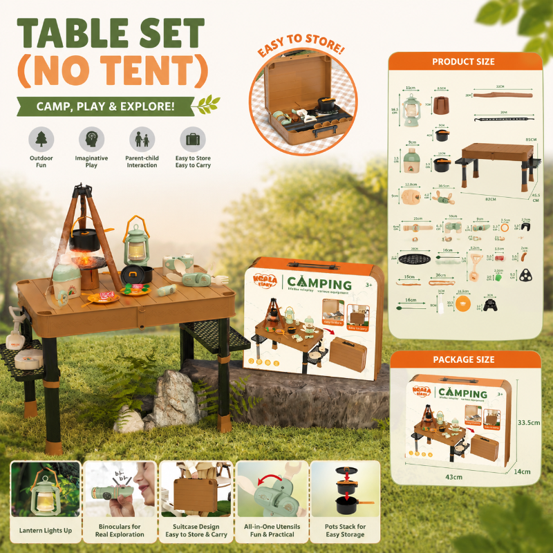 Kids Camping Adventure – Adventurous & Interactive – Camping Set