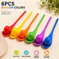 Thumbnail for Wooden Egg Spoon Game – Motor Skills & Learning – Egg Race Balance Game