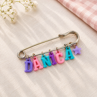 Thumbnail for Personalized Charm Pin – Personal & Stylish – Name Brooch