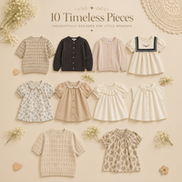 Thumbnail for Girls Summer Fashion Top – Lightweight & Comfortable – Vintage Girls' Top