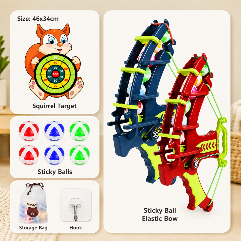 Sticky Ball Shooting Game – Active & Interactive – Darts Set