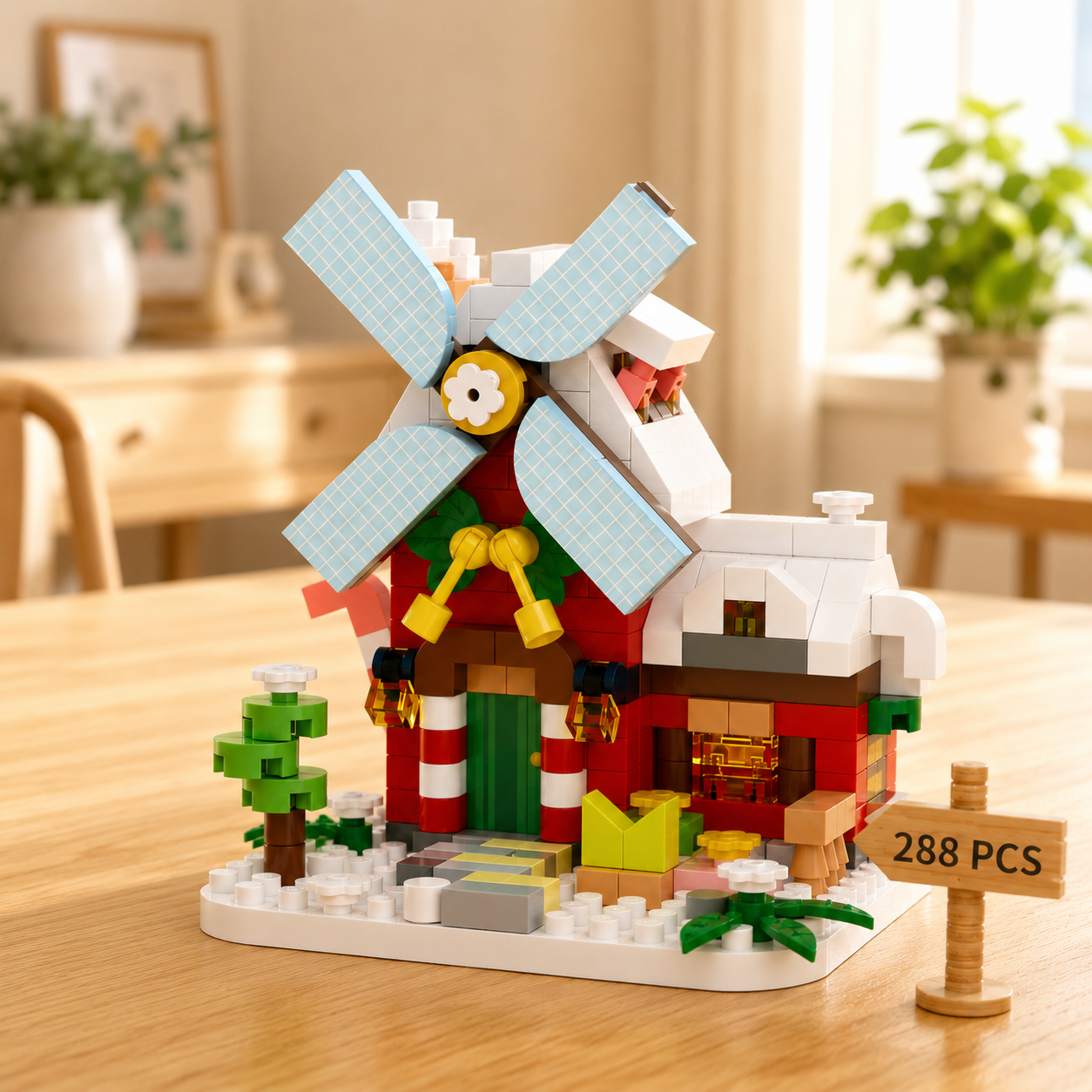 DIY Windmill Building Blocks – Creative & Challenging – Building Blocks Set