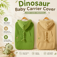 Thumbnail for Dinosaur Baby Carrier Cover – Warm & Comfort – Dino Baby Blanket