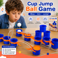 Thumbnail for Cup Jump Ball Game – Active & Interactive – Puff Ball Board Game
