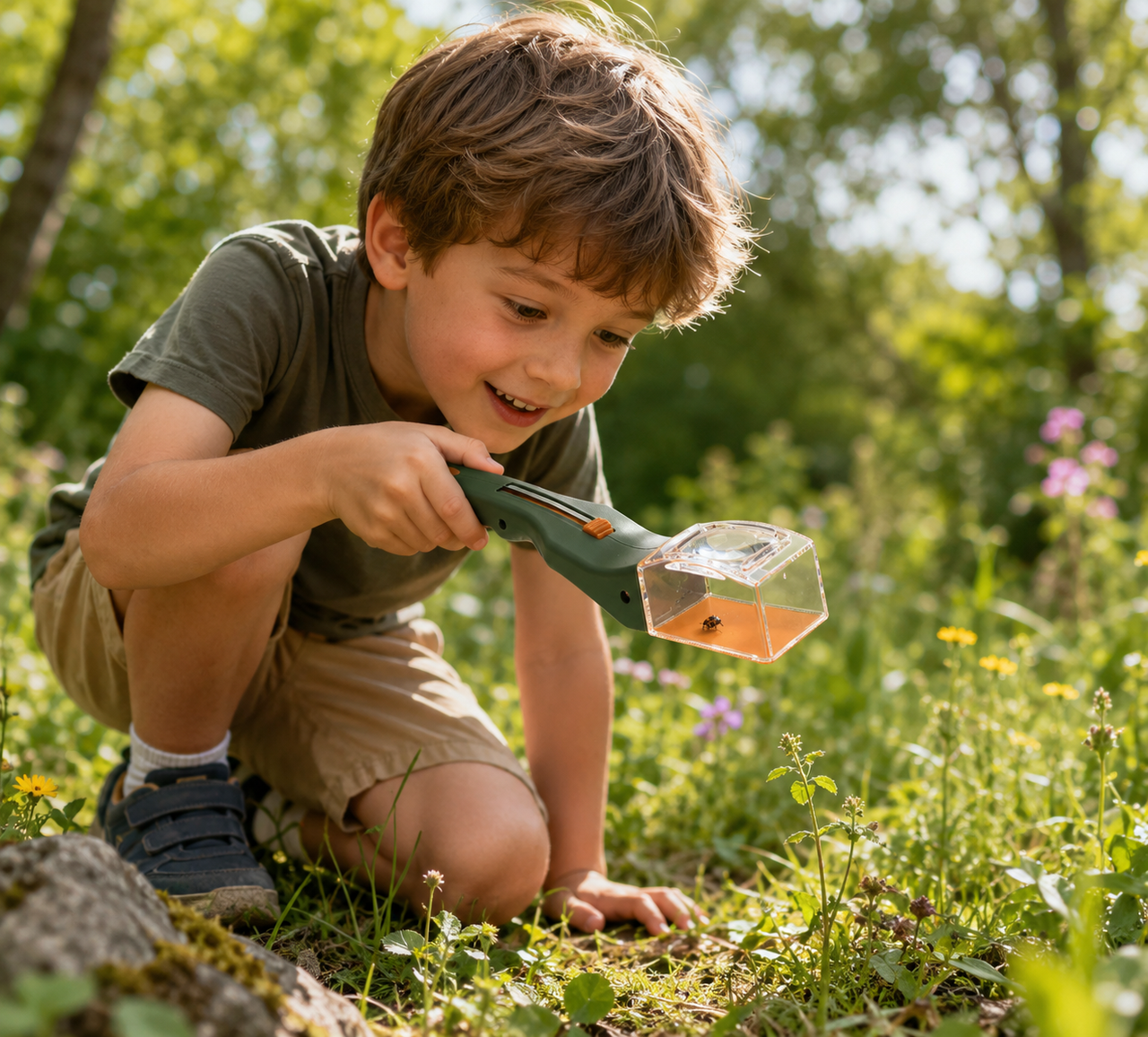 Bug Catcher with Magnifier – Discover & Learn – Insect Catcher