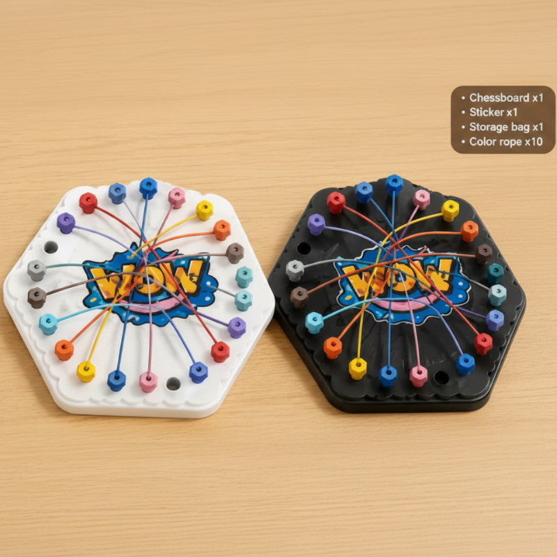 Color Rope Logic Game – Thinking & Interactive – Board Game
