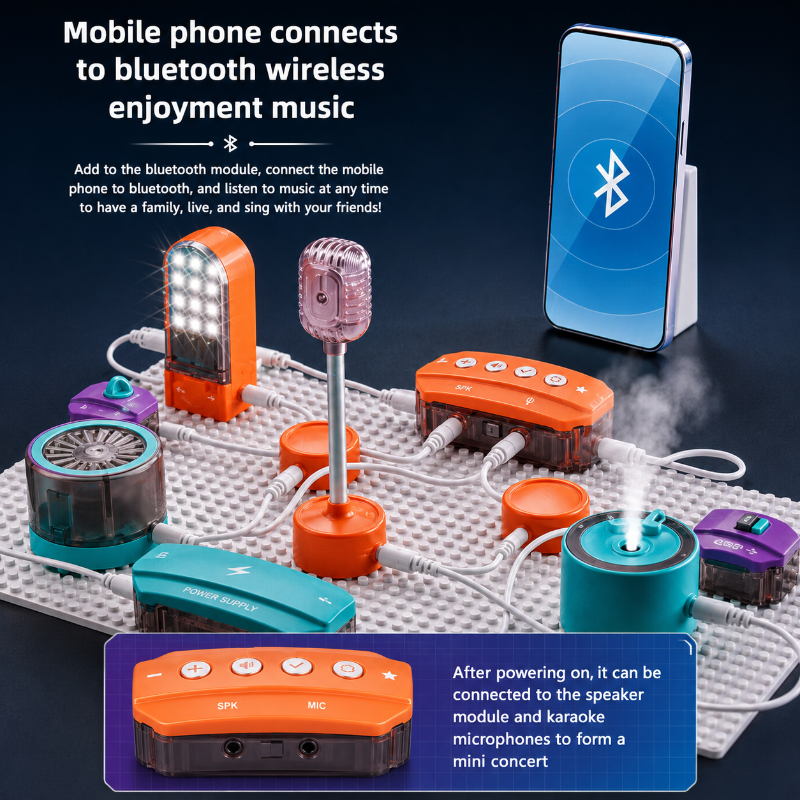 STEM Electronic Building Kit – Educational & Technical – Circuit Experiment Kit