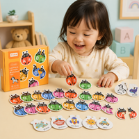 Thumbnail for Wooden Letter Matching Game – Learning & Play – Alphabet Puzzle