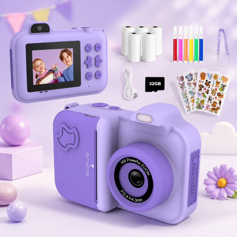 Instant Print Camera – Creative & Interactive – Instant Kids' Camera