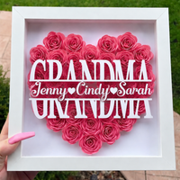 Thumbnail for Personalized Rose Shadow Box – Unique Mother's Day Gift – Personalized Rose Shadow Box