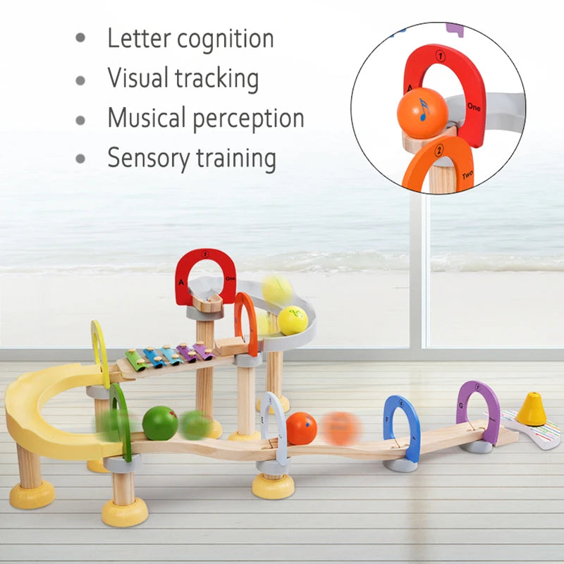 Music Marble Track™ - Montessori Melodies - Sensory Toys