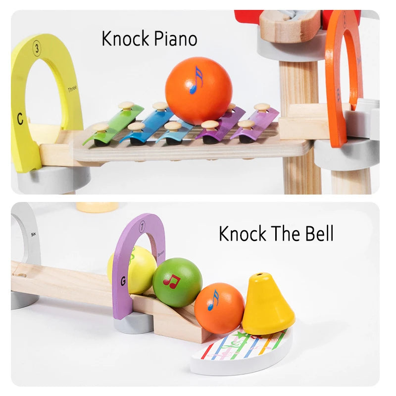 Music Marble Track™ - Montessori Melodies - Sensory Toys