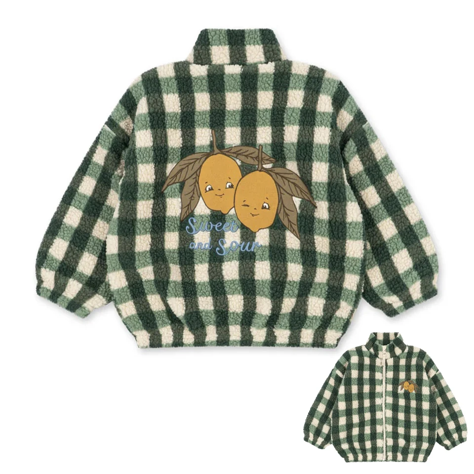 WarmHug – Comfortable & Trendy – Kids' Fleece Jacket with Playful Prints