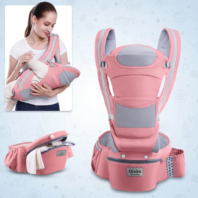 CozyCarry – Convenient & Adjustable – 3-in-1 Baby Carrier