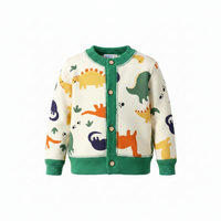 Thumbnail for CozyCardi – Soft & Warm – Knitted Cardigan with Cute Prints