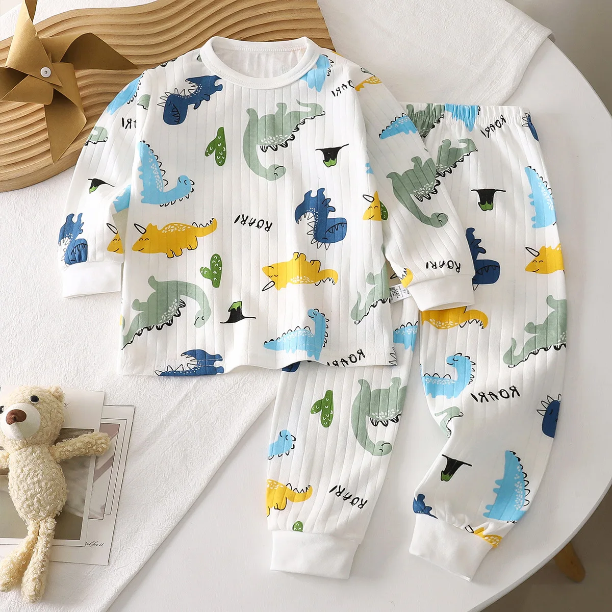 LittleDreamer – Soft & Warm – Cotton Children's Pajama Set