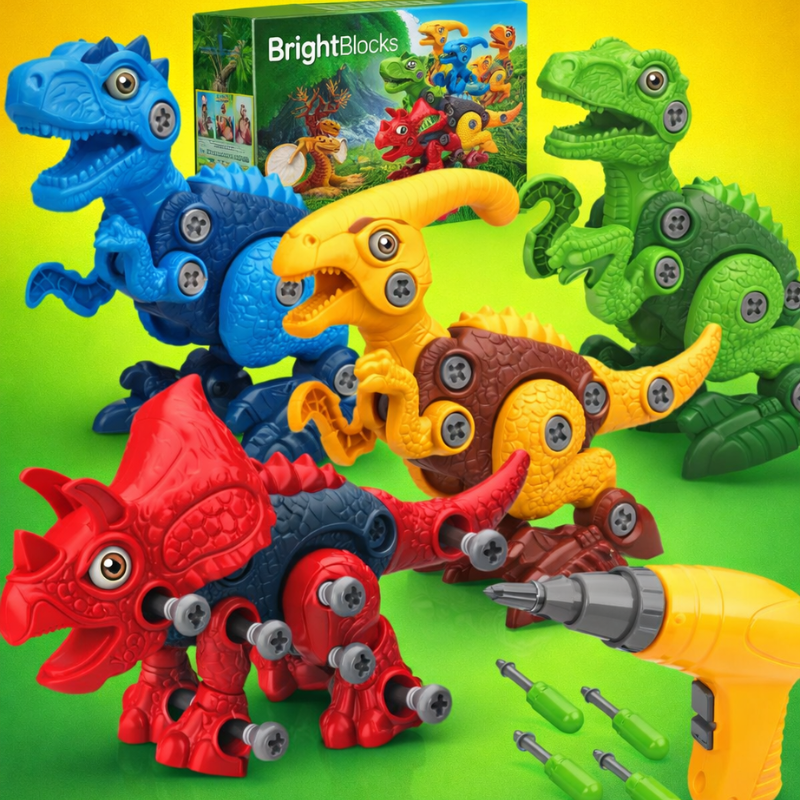 JurassicDrill – Cool & Playful – Dino DIY Set