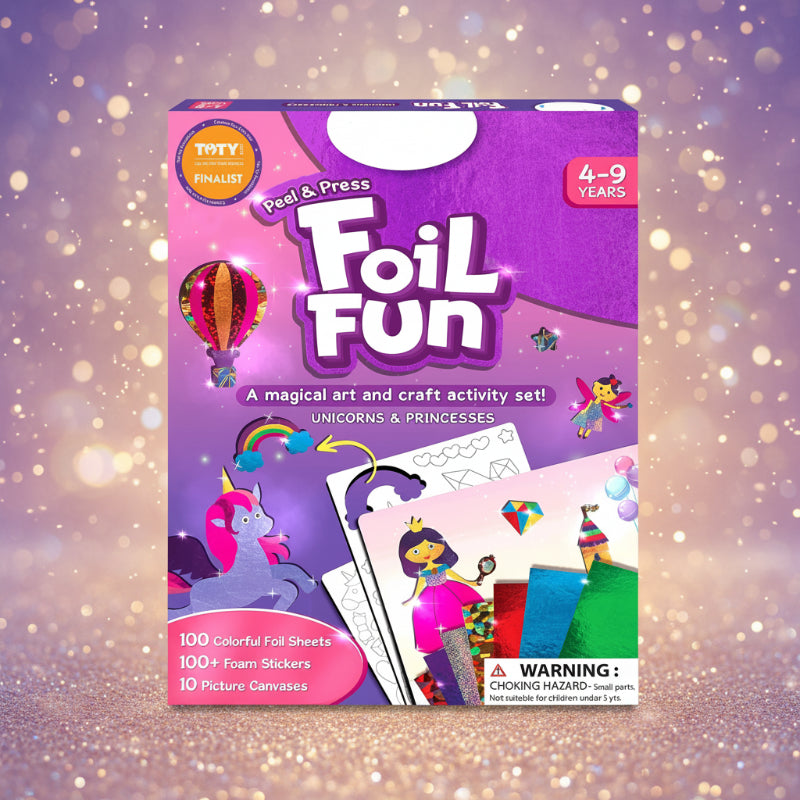 FoilMagic – Playful & Creative – Foil Sticker Art Set