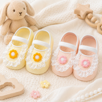 Thumbnail for SweetFeet – Soft & Cute – Baby Socks with Flowers and Lace